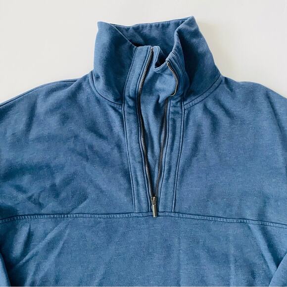Old Navy | Oversized Funnel Neck Drop Shoulder Pullover GUC S Blue - Picture 3 of 7